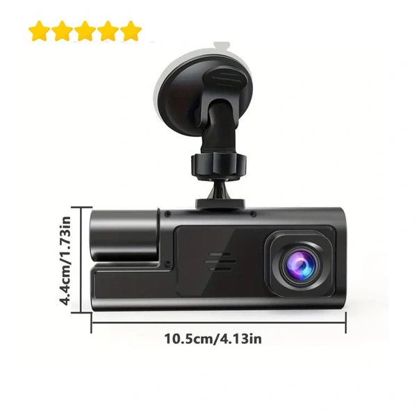 D30 Max 3 Camera Car Dash Cam with Mic, Full HD 1080P Night Vision Car DVR with Parking Monitor Hot Selling