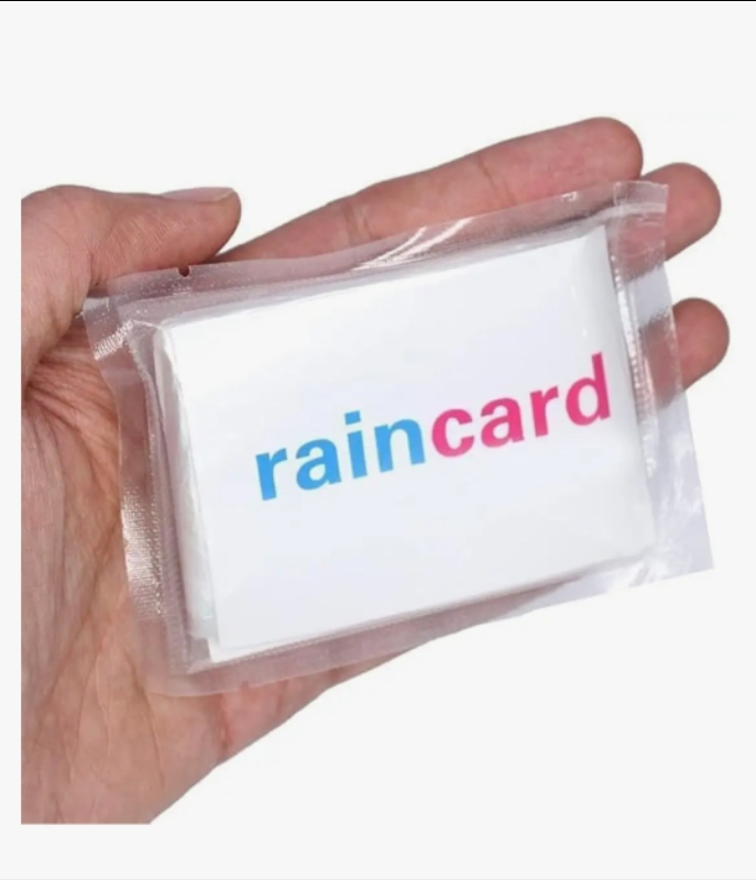 Rain Card ( 100 pcs )