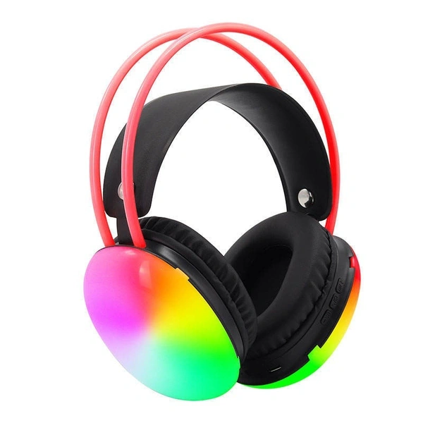 High‑Quality Wireless Gaming Headphones – Bluetooth 5.0, 50 mm Drivers, RGB, 30H Battery Life PM860