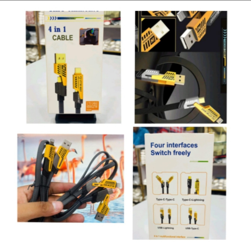 4 in1 Data Cable Consumer Electronics