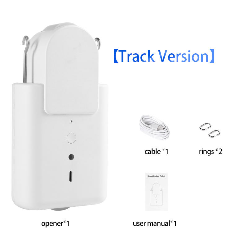 Tuya WiFi Motor Smart Home Products Voice Control Timed Open Close Curtain Poles Tracks Accessories Decoration Curtain Opener Hot Selling thumbnail 6