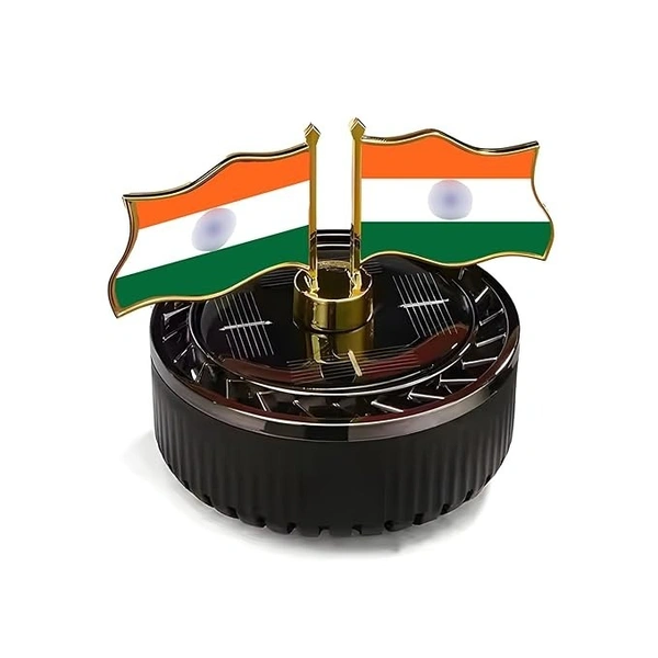 Solar Powered Dashboard Car Air Freshener | Automatic Rotating Aromatherapy Diffuser for Car & Desk
