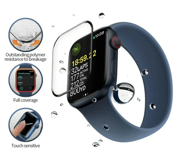 45MM (Pack Of 1pcs) Smart Watch Screen Guard Screen Protector
