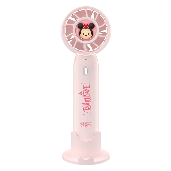 Portable Handheld Mini Fan USB Rechargeable, 3 Speed Cooling Fan for Travel & Office