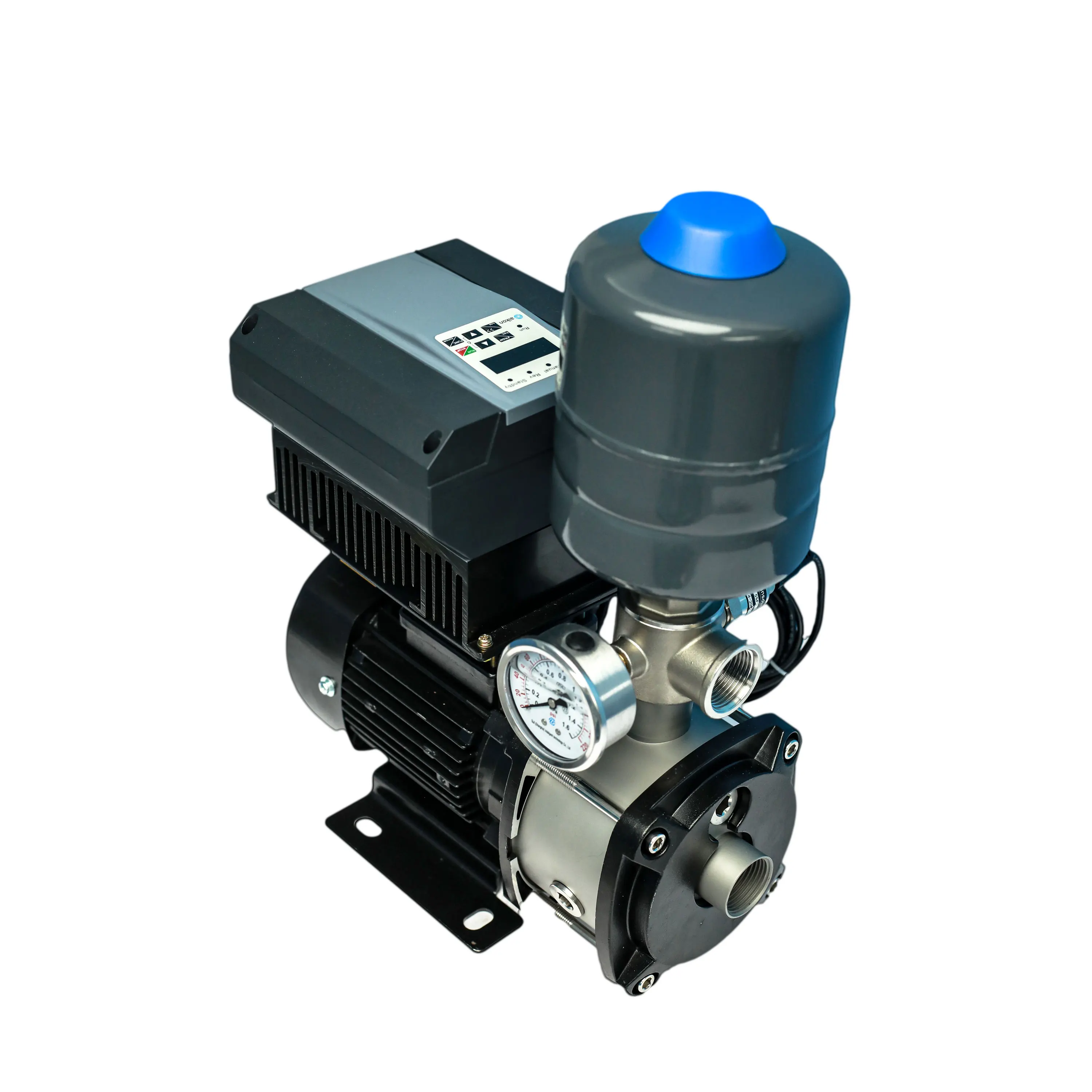 High Quality Intelligent Constant Pressure Horizontal Multistage Water Booster Pump with Vfd Inverter Control