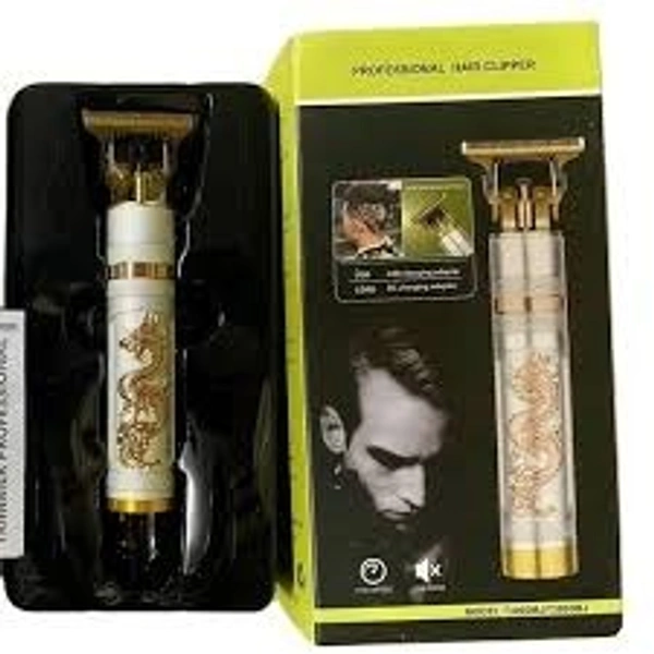 Metal T9 USB Rechargeable Electric Hair Trimmer for men – Precision Grooming Tool for Men with Sharp Blades