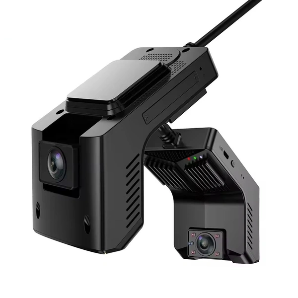 T2 4G WiFi GPS Dual Car Dash Cam with LTE, Night Vision, G-Sensor and Front Plus Inside Recording Hot Selling
