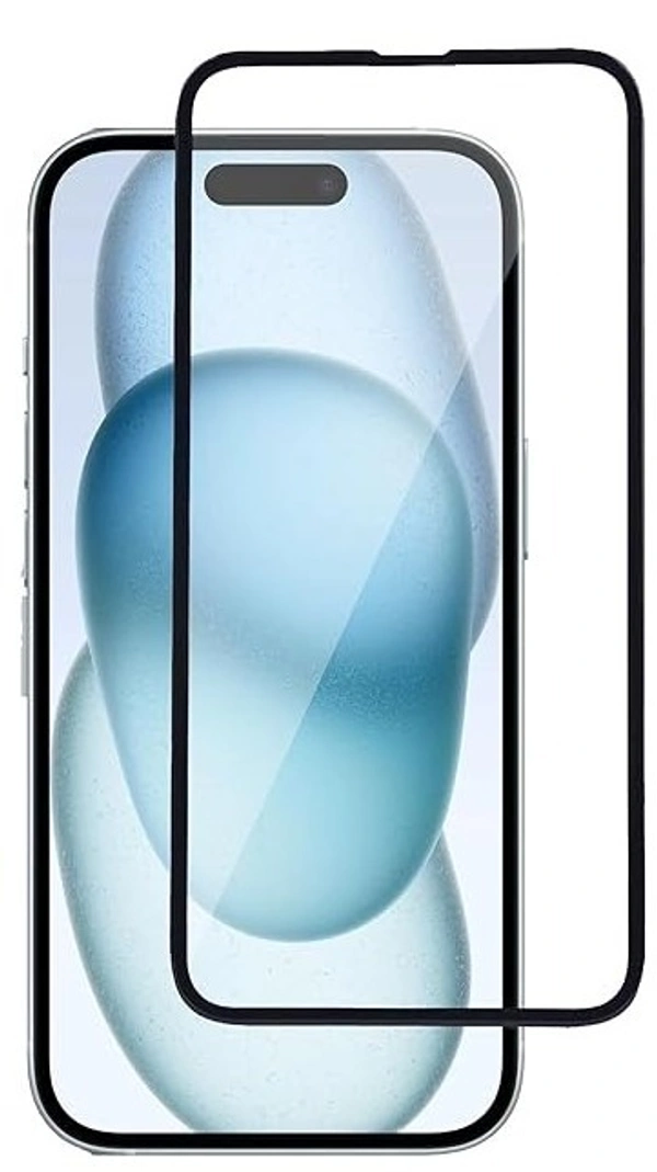 iPhone 15 Tempered Glass Screen Protector Compatible for Apple iPhone 15