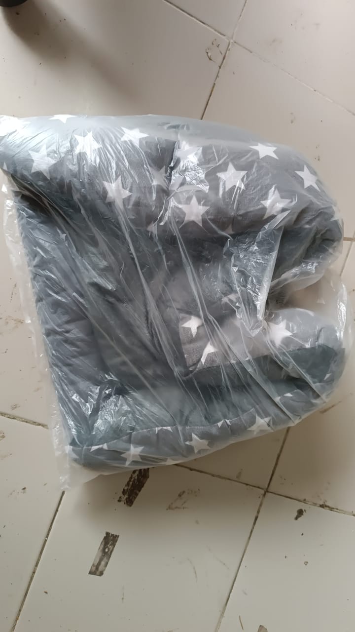 3XL Extra-Large Star Pattern Round Pet Bed for Cats & Small Dogs thumbnail 20